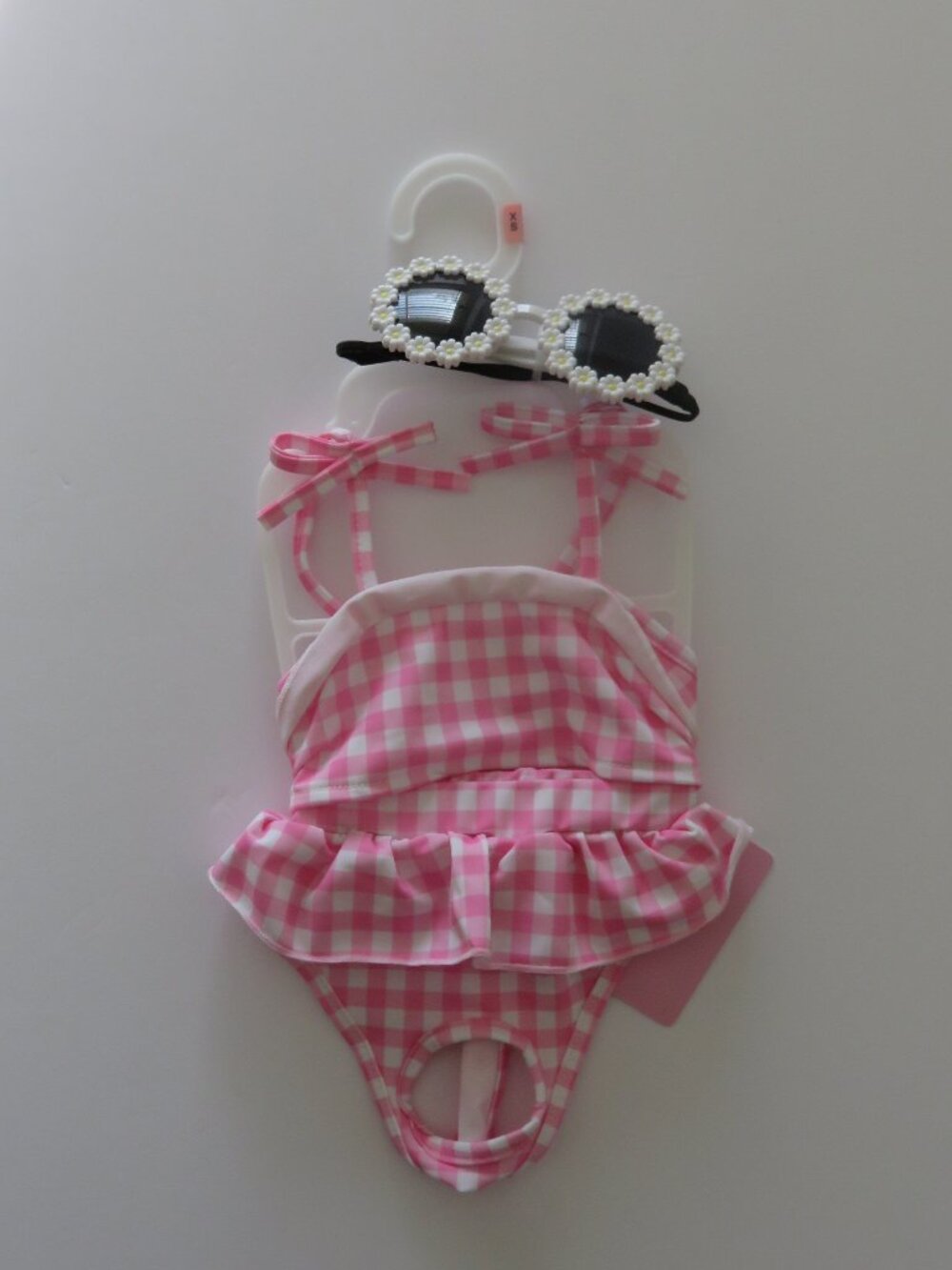 (#137) Shades of Summer 3-piece Dog Bikini Swimsuit Beach Dog Kitten Size Xsmall